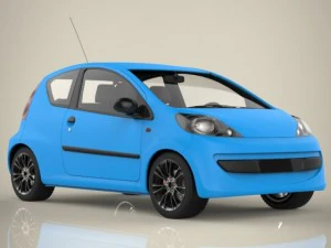mini soprt car 3D Model