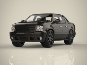 pickup truck Modello 3D
