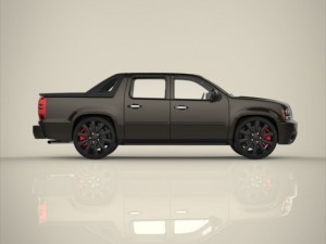 pickup truck Modello 3D