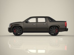 pickup truck Modello 3D