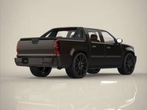 pickup truck Modello 3D