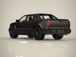 pickup truck Modello 3D