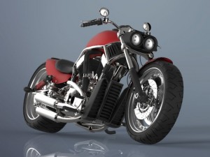 motorcycle Modèle 3D