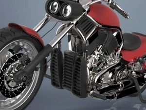 motorcycle 3D Model