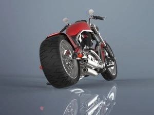 motorcycle 3D Model