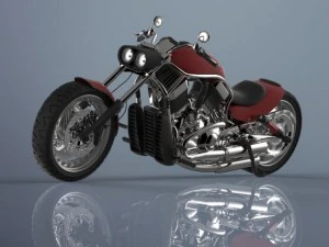 motorcycle 3D Model