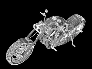 motorcycle 3D Model