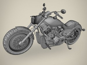 motorcycle 3D Model