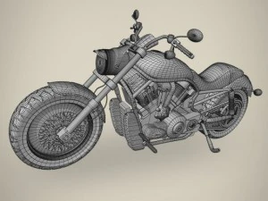 motorcycle 3D Model