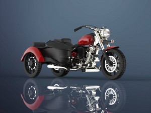 motorcycle 3D 模型