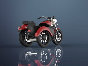 motorcycle 3D 模型