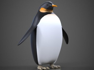 penguin 3D Модель