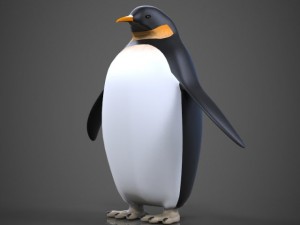 penguin 3D Модель