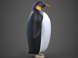 penguin 3D Модель
