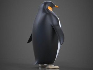 penguin 3D Модель