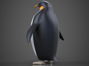 penguin 3D Модель