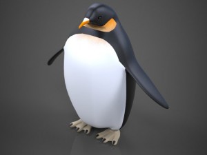 penguin 3D Модель