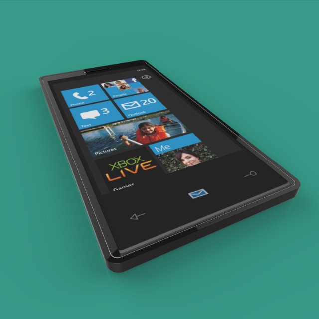 smart phone 3D Модель .c4d .max .obj .3ds .fbx .stl .blend 