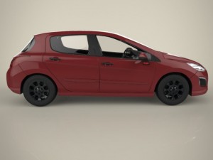 sports car Model 3D