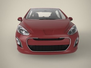 sports car Model 3D