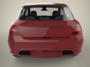 sports car Model 3D