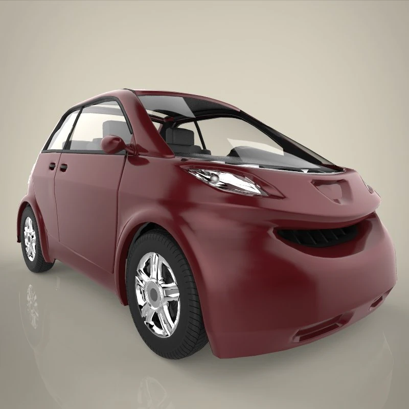 concept car 3D Model .c4d .max .obj .3ds .fbx .stl .blend 