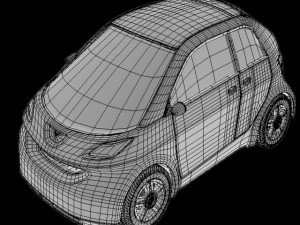 concept car 3D मॉडल