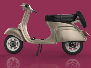 scooter 3D 模型