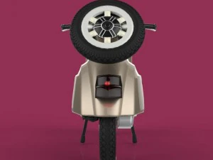 scooter Modèle 3D