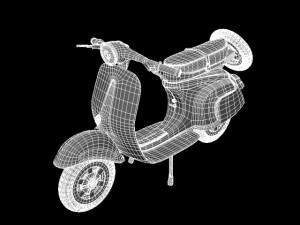 scooter 3D 模型