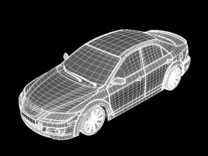sedan 3D Модель