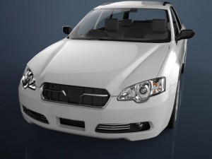sedan Modèle 3D