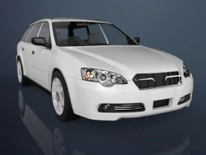 sedan Modèle 3D