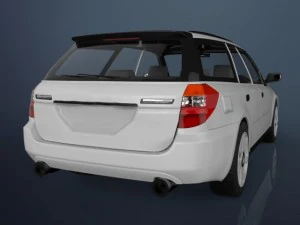 sedan Modèle 3D