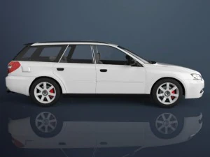 sedan Modèle 3D