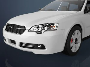 sedan Modèle 3D