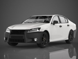 sedan 3D Модель