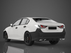 sedan 3D Модель
