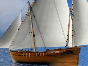 ship 3D Model