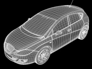 sports car 3D Model