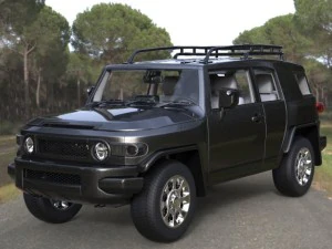 sports car 3D Model