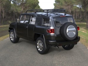 sports car 3Dモデル