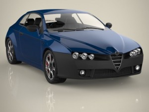 sports car 3D मॉडल