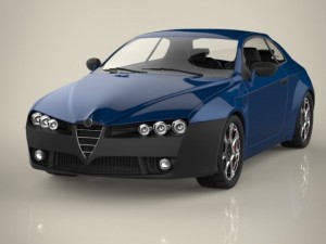 sports car 3D मॉडल