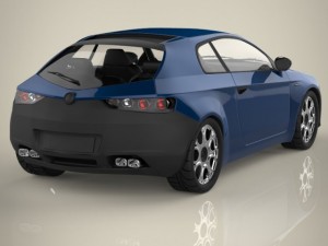 sports car 3D मॉडल
