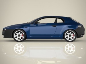 sports car 3D मॉडल
