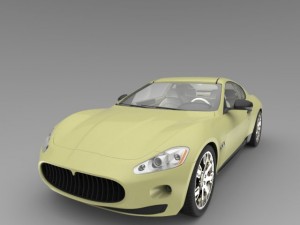 sports car Model 3D