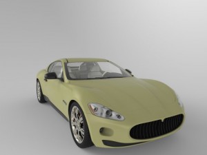 sports car Model 3D