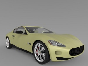 sports car Model 3D