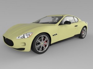 sports car Model 3D
